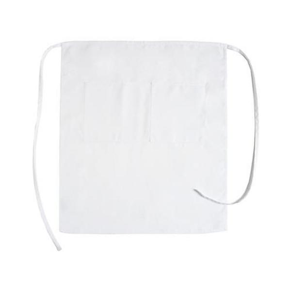 Kng 2 Pocket White Bistro Apron 1043WHT